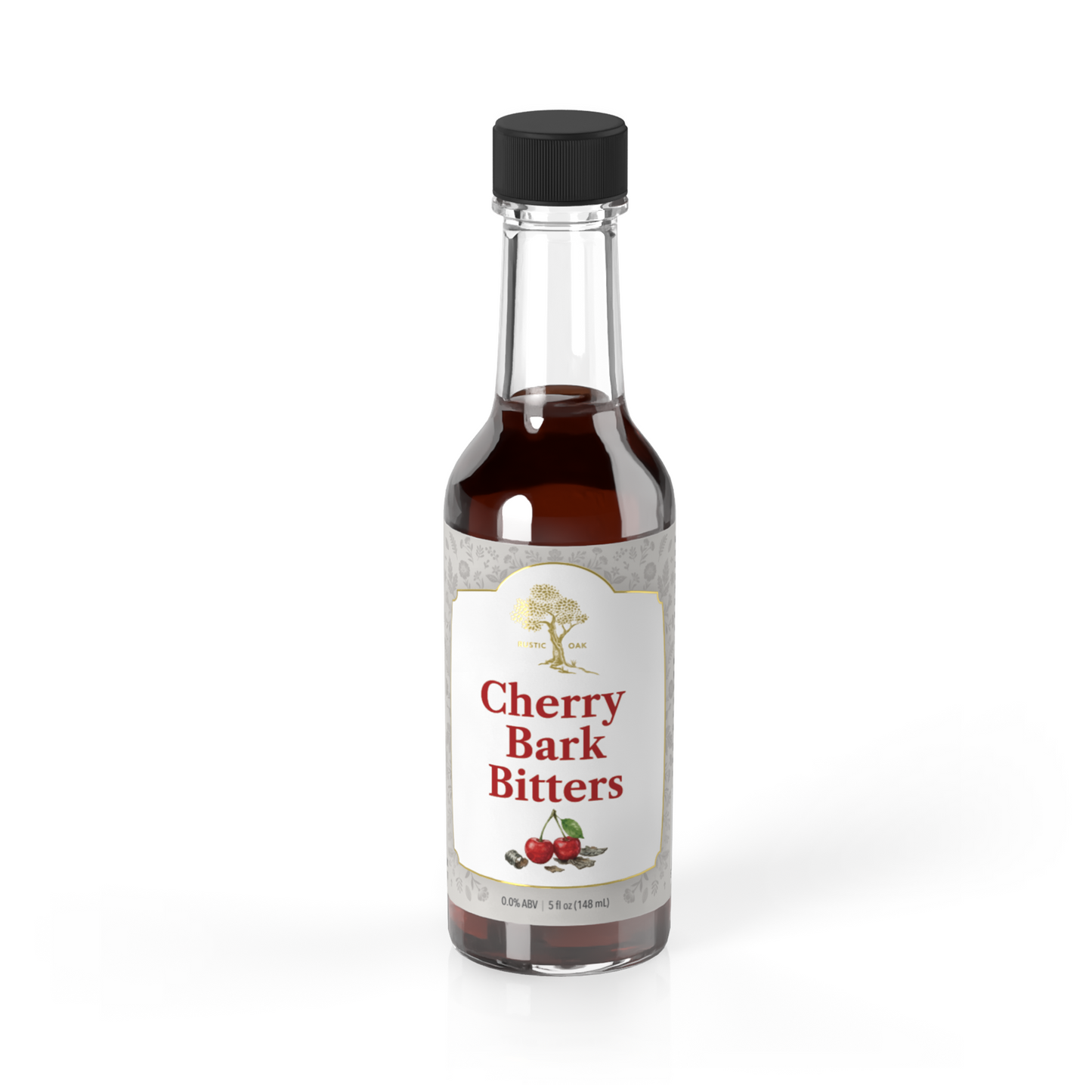 Cherry Bark Bitters | Non-Alcoholic Bitters | Rustic Oak