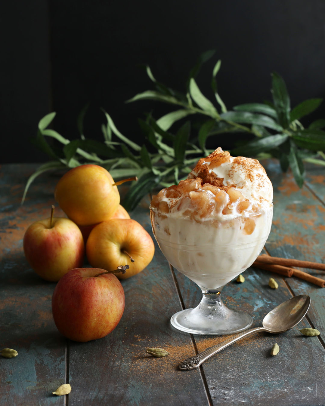 Bourbon Apple Pie Ice Cream