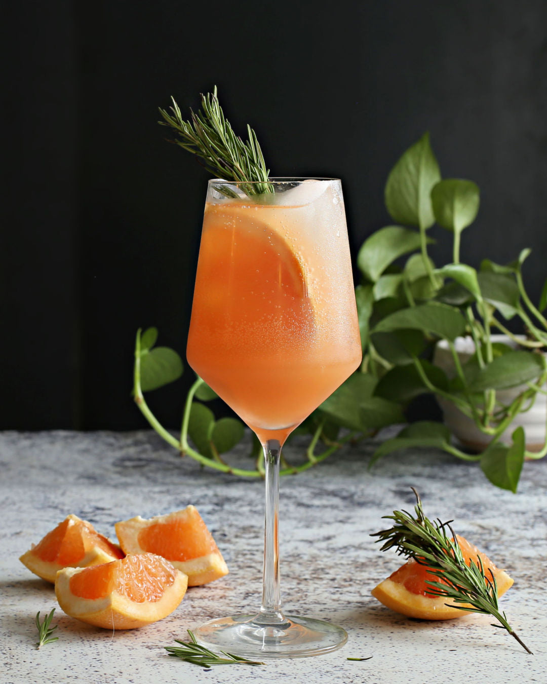 Citrus Rosemary Refresher (Zero Proof)