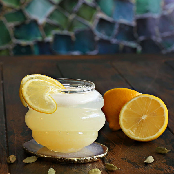 Elderflower Cardamom Gin Sour