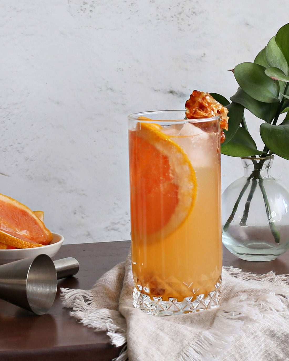 Honey Grapefruit Paloma