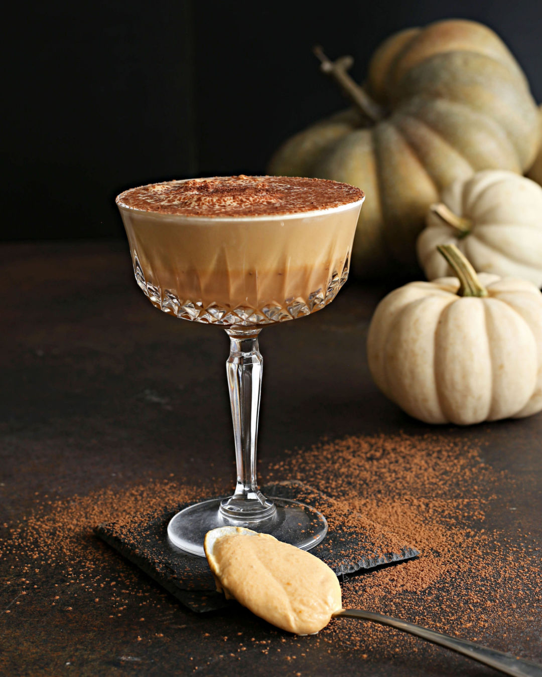 Pumpkin Espresso Martini (Zero Proof)