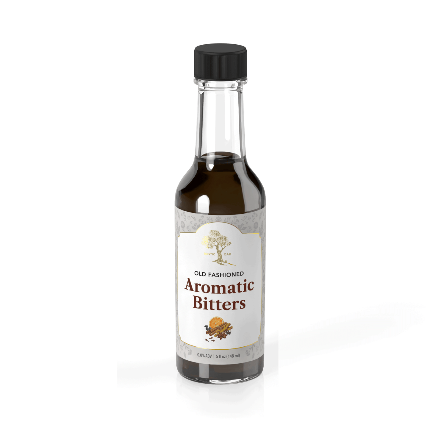 Old Fashioned Aromatic Bitters | Non-Alcoholic Bitters | Rustic Oak
