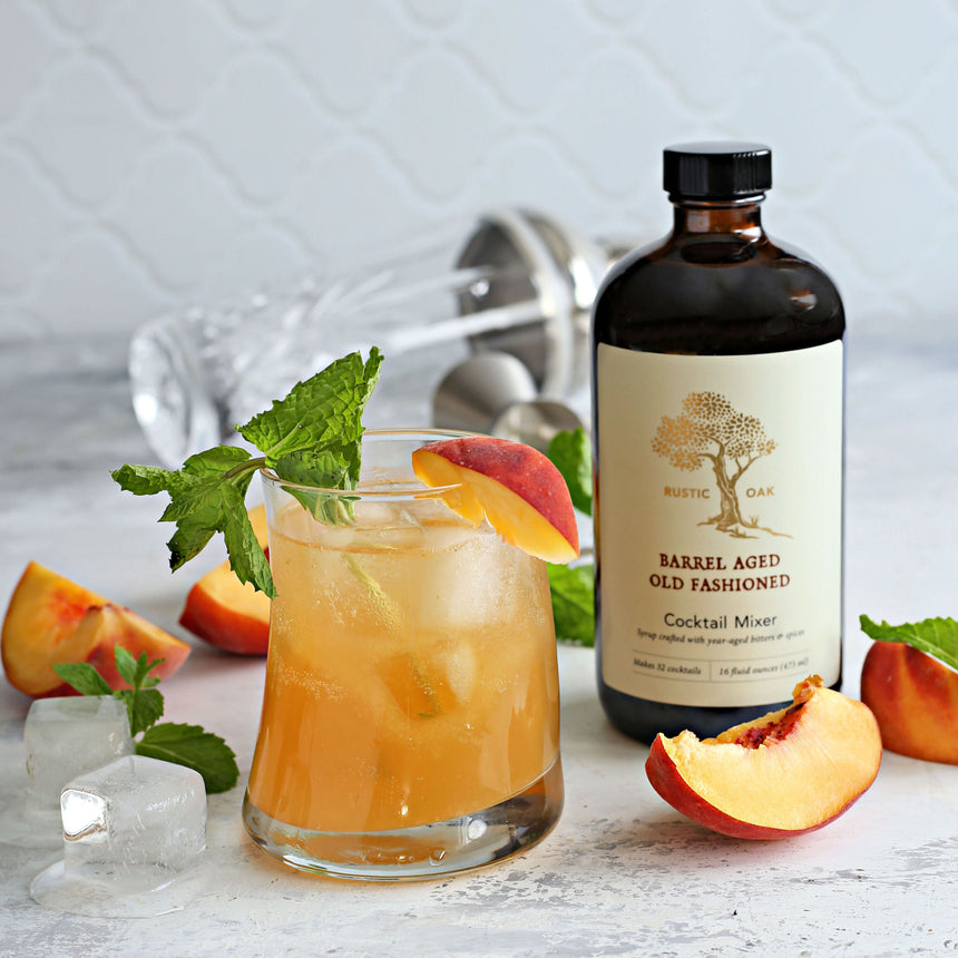 Bourbon Barrel Peach Smash