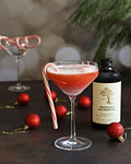 Candy Cane Bourbon Sour