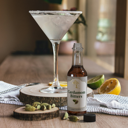 Cardamom Bitters | Non-Alcoholic Bitters | Rustic Oak