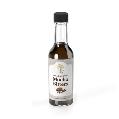 Cacao & Coffee Mocha Bitters | Non-Alcoholic Bitters | Rustic Oak